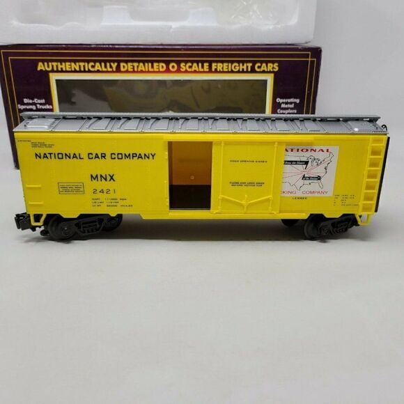 M.T.H. ELECTRIC TRAIN O SCALE REFRIGERATOR NATIONAL CAR COMPANY MT-9402L - Picture 5 of 8